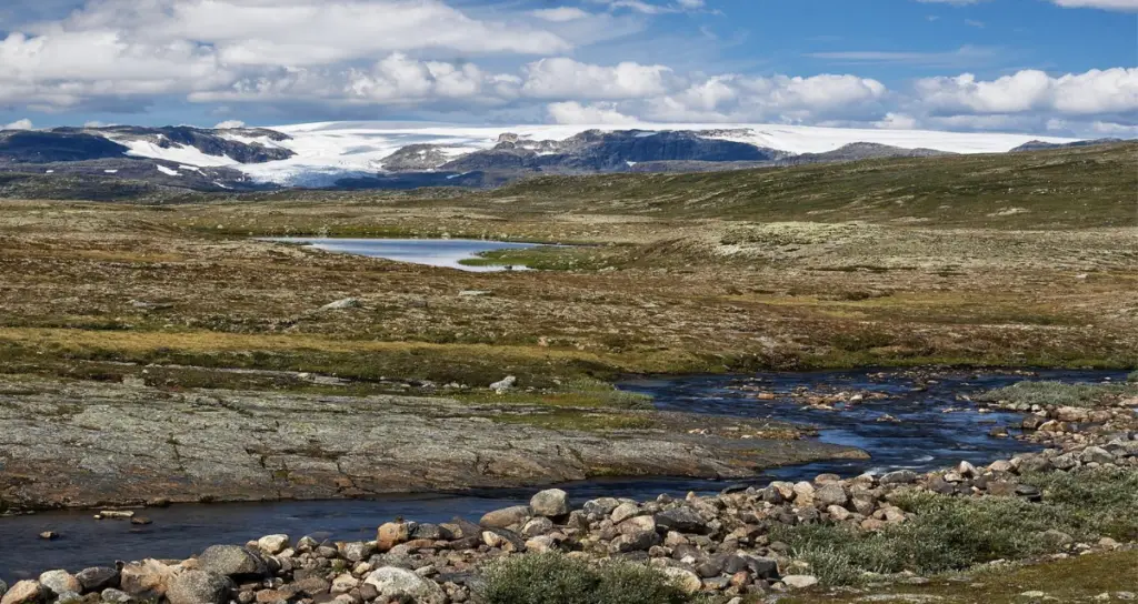 Folgefonna Norvège pour profiter des vacances en septembre