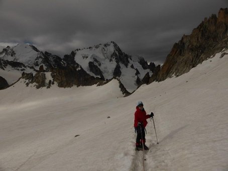 Le glacier de-Trient en randonnée alpine en Haute Savoie