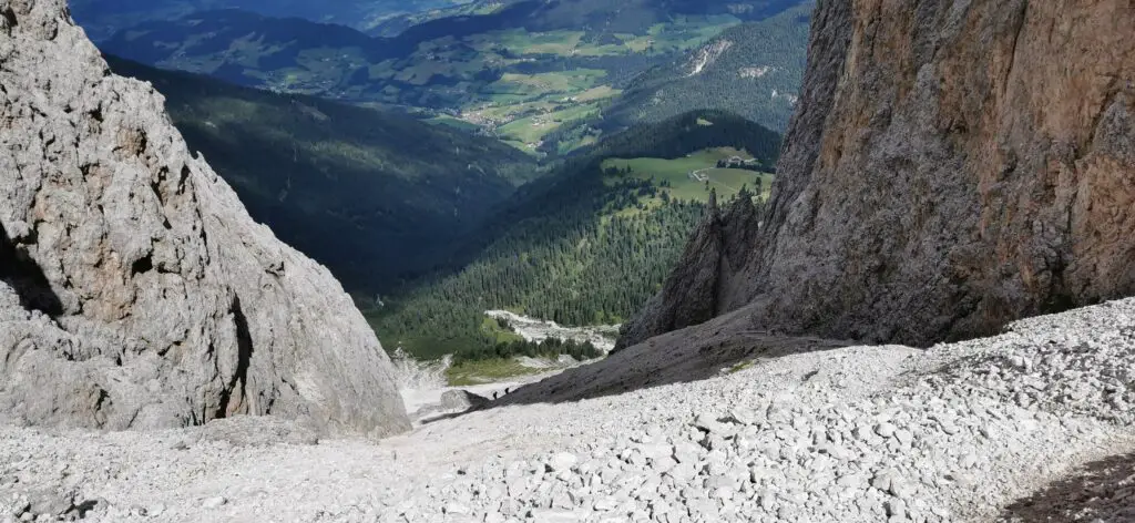 Sas Mesdi parc naturel de Puez Odles