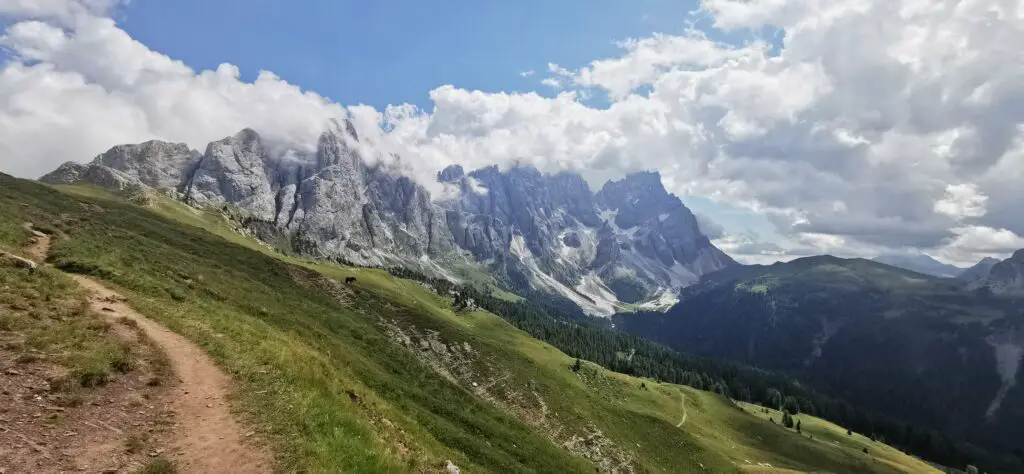 Parc naturel des Pale di san martino trek alta via 2