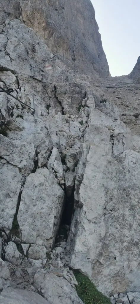 via ferrata passo di farangole