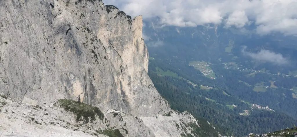 Passo del Comedon trekking alta via 2