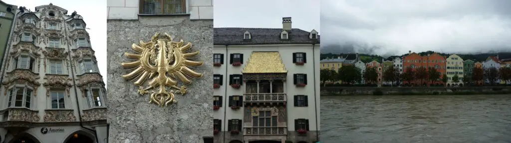 Innsbrück et l’illustre hôtel de l'aigle d'or 