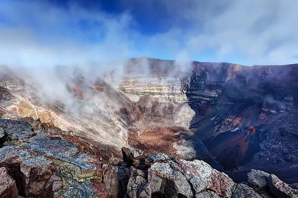 Piton de la Fournaise à La Réunion