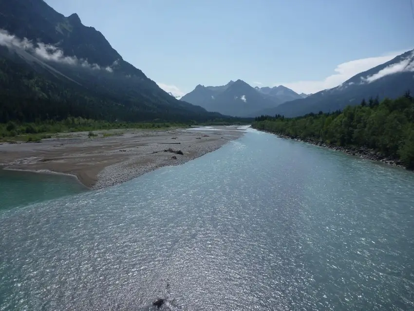 La rivière Lech dernière rivière sauvage d'Europe