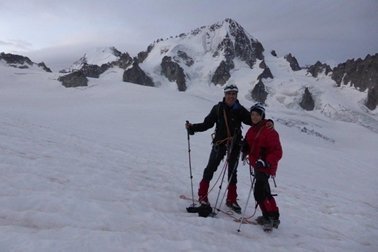 Le Glacier du Tour en randonnée alpine, haute savoie