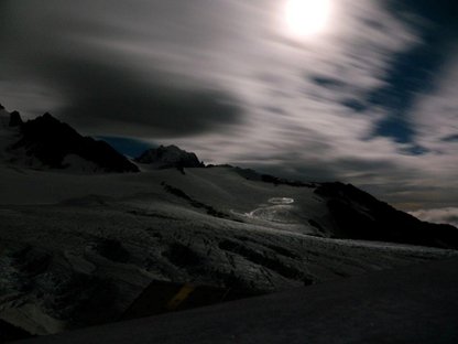 Ici le refuge Albert 1er en haute savoie