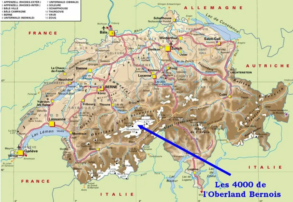 Les 4000 de l'Oberland Bernois en ski de randonnée
