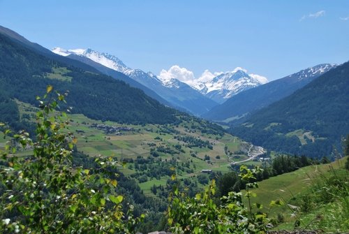 Les montagnes de la via alpina