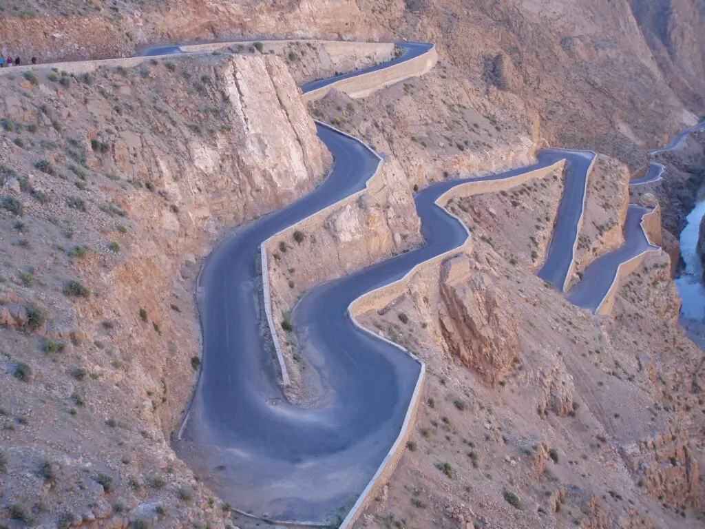 les routes du Maroc