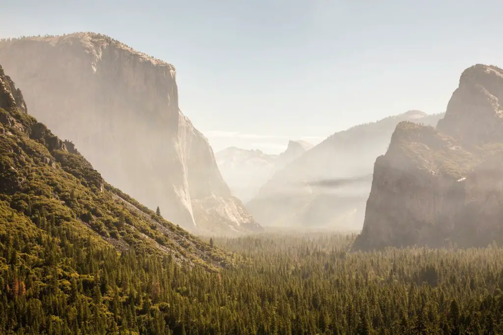 Parc national de Yosemite aux Etats-Unis