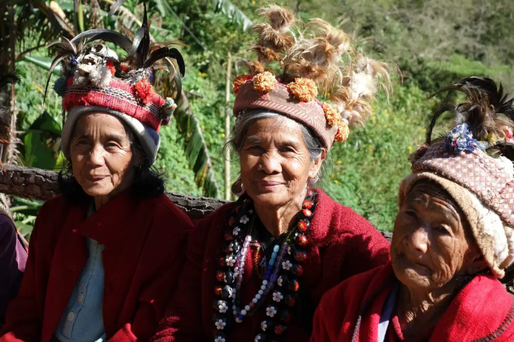 Peuple Ifugao des Philippines