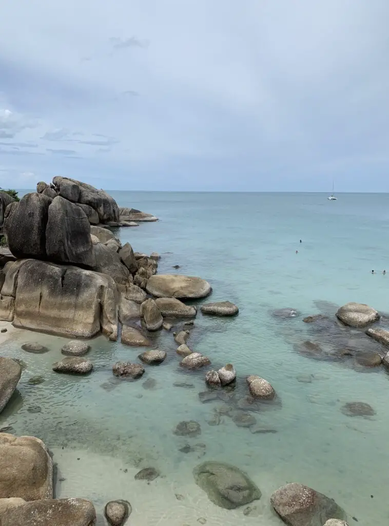 plage Silver Beach à Koh samui en Thailande