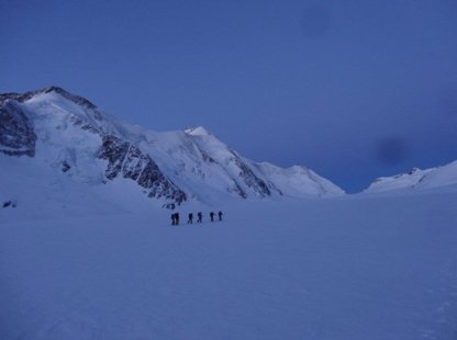 Plaine d'Hollandiaütte randonnée à ski