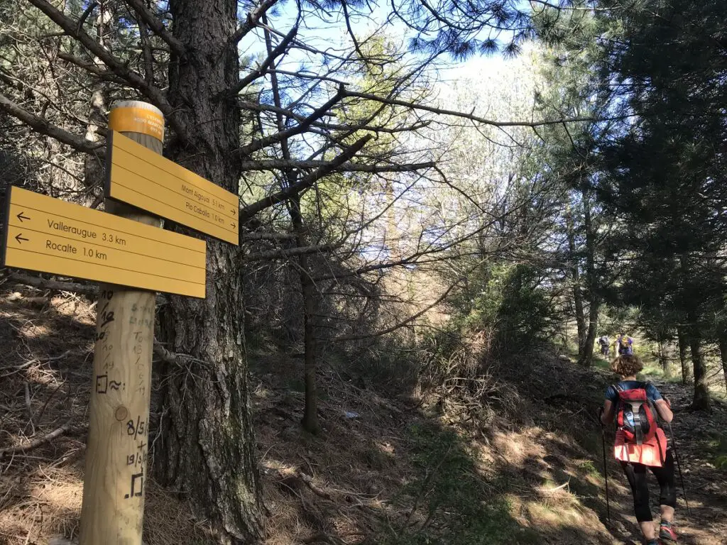 premier 3 km de réaliser sur les 4000 marches du massif de l'aigoual