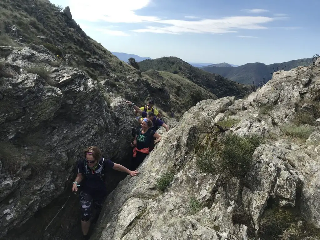 Quelques passages délicats sur les 4000 marches de l'Aigoual