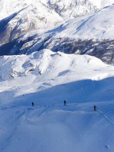 Randonnée à ski dans les Hautes-Pyrénées