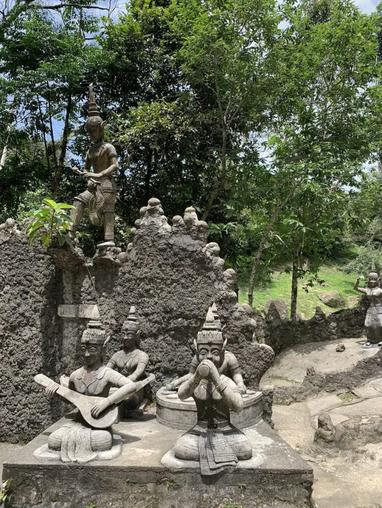 secret buddha garden à Koh samui Thailande 