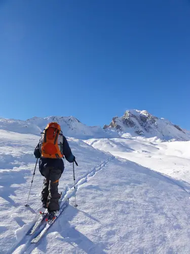 Ski de randonnée dans les environs de Gèdre dans les Hautes-Pyrénées
