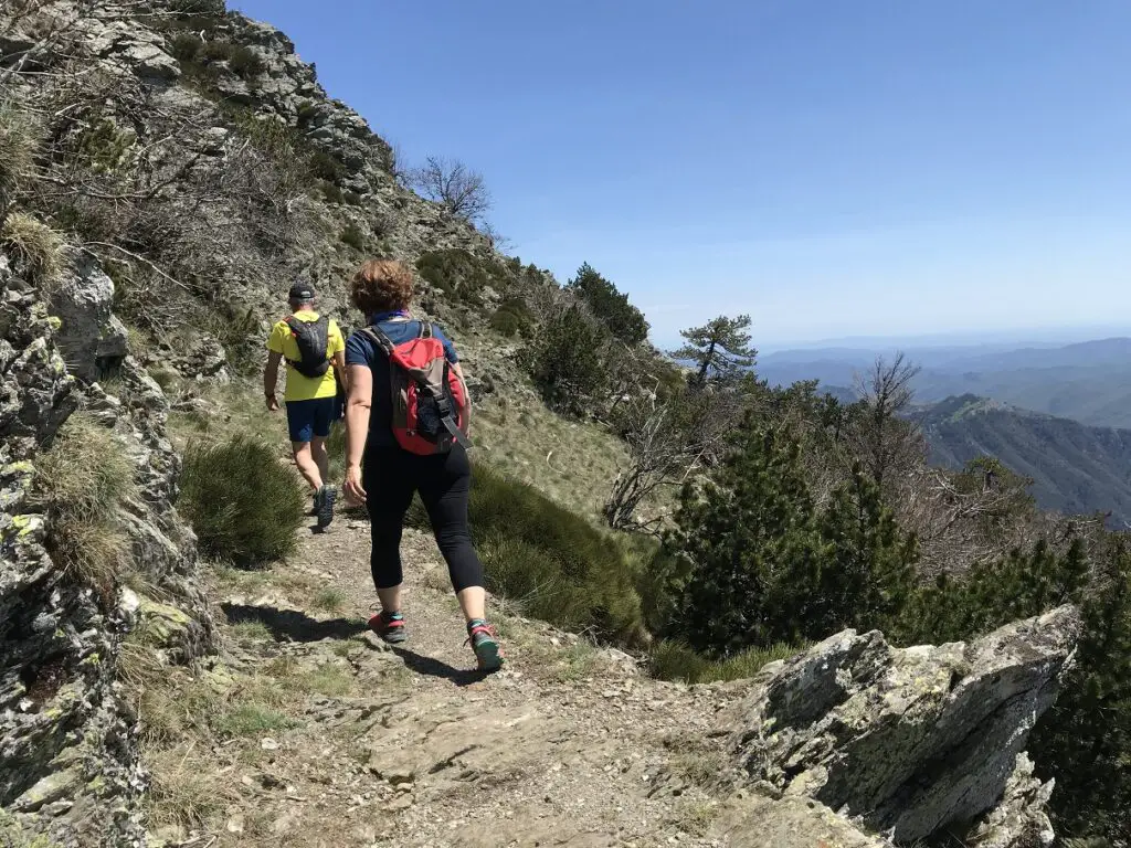 sur le chemin du retour pour Valleraugue en direction d'aire de côte