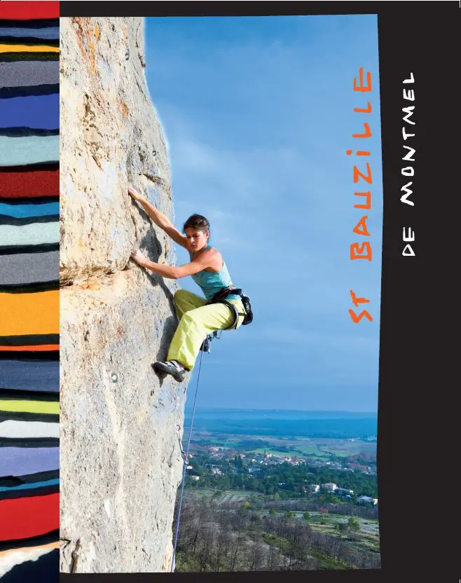 Topo climbing Saint-Bauzille-de-Montmel