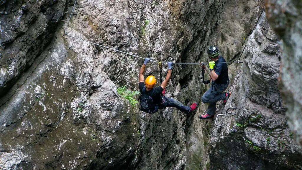 Via ferrata à Annecy