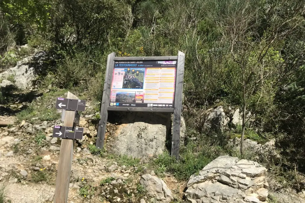 Via ferrata de saint julien à Buis les Baronnies