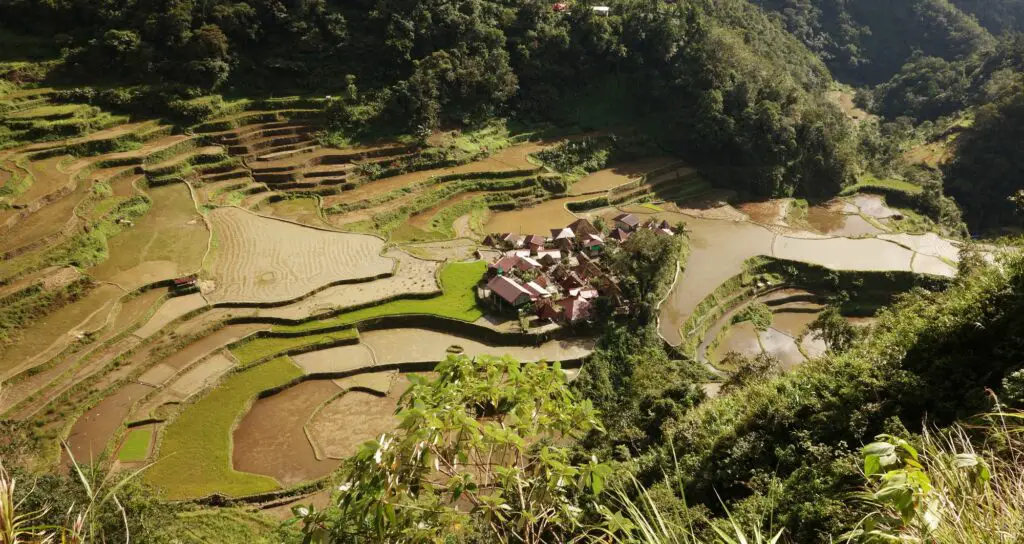 Village de Banghaan aux Philippines
