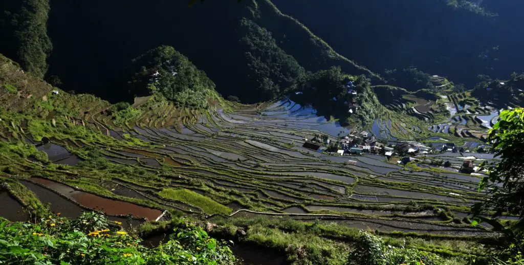 Village de Batad aux Philippines