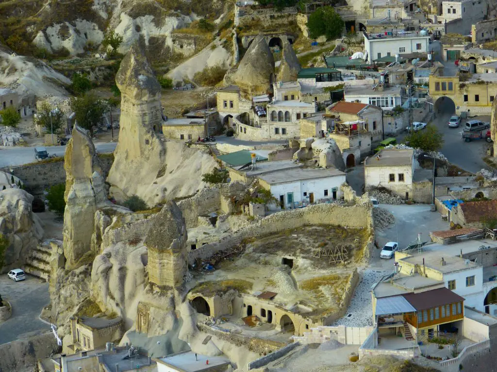 Ville de Göreme en Turquie