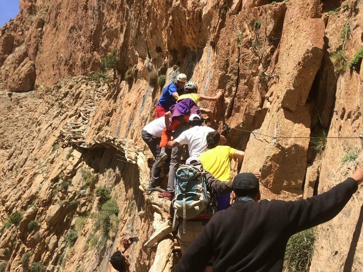 Le passage berbère à Taghia