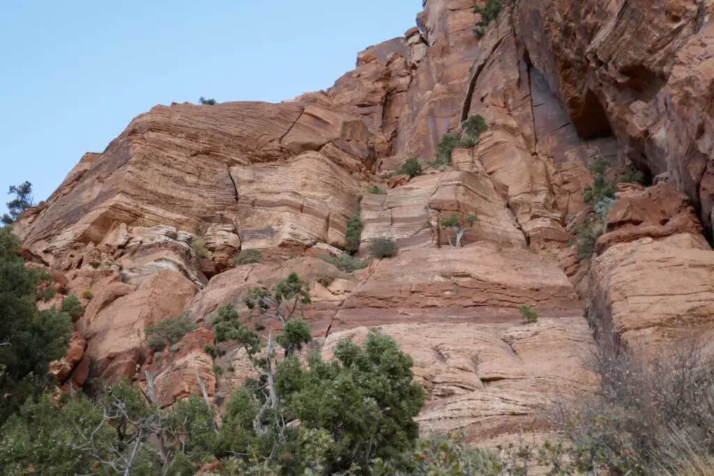 Escalade à Zion, aux Etats-Unis