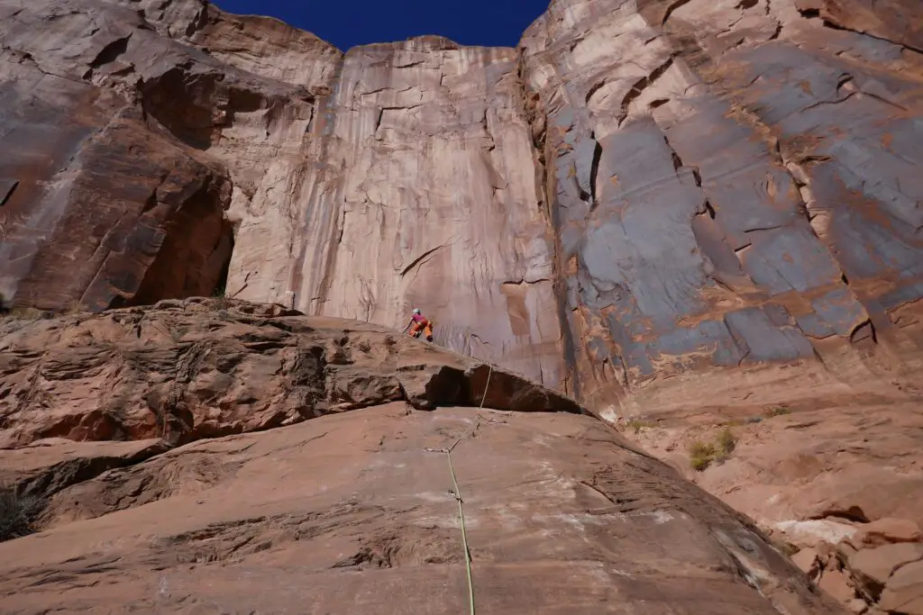 Grimpe en Utah à Moab