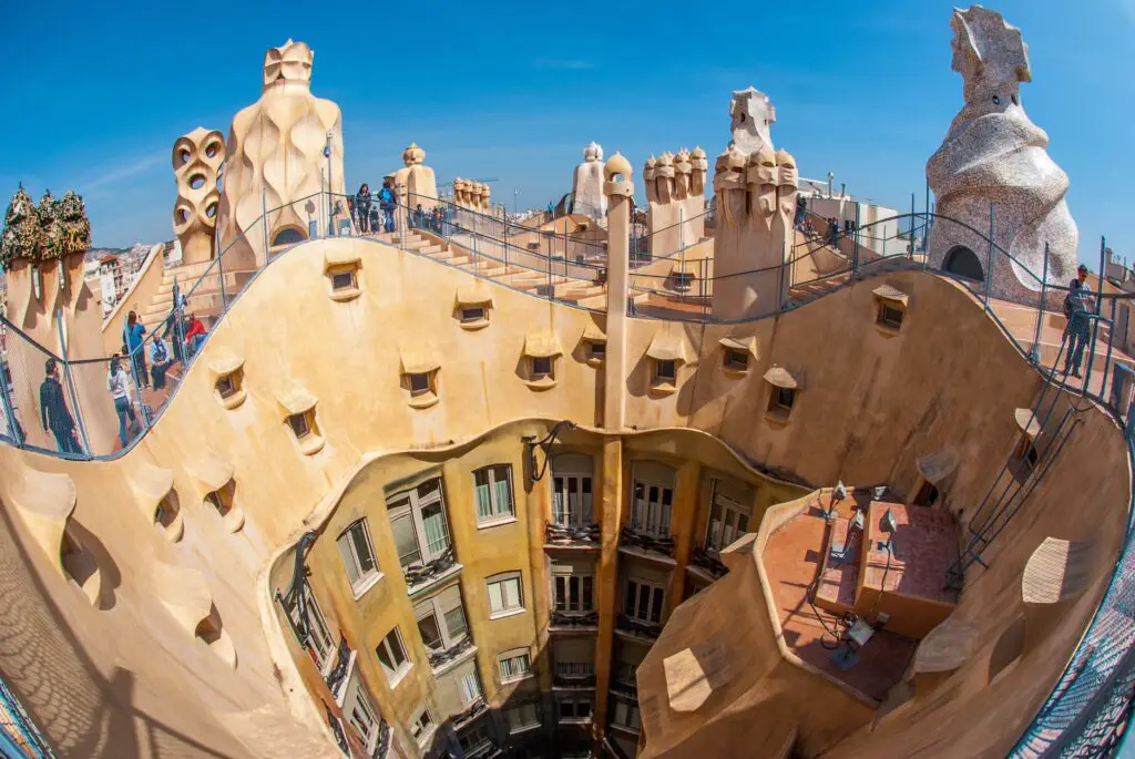 Hébergement en Espagne dans la maison de gaudi