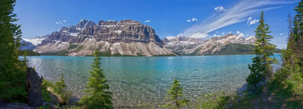 paysage au canada lors d'un voyage