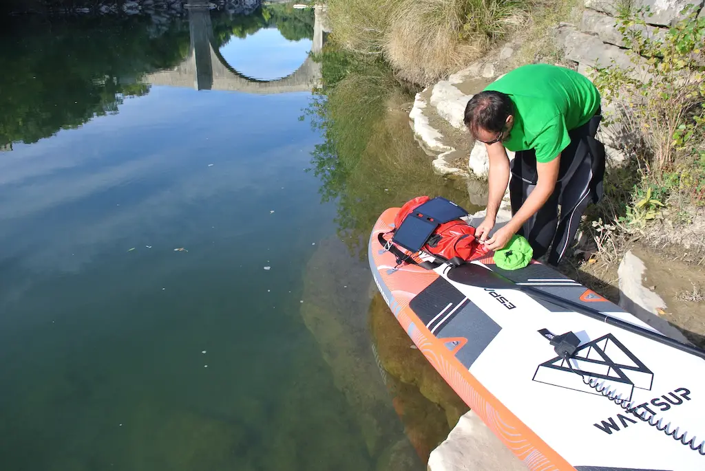 Sunslice test du panneau solaire