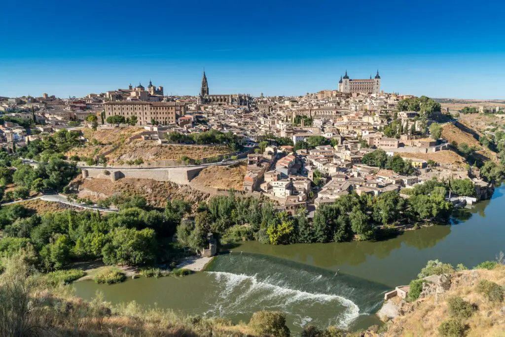 ville de toledo en Espagne