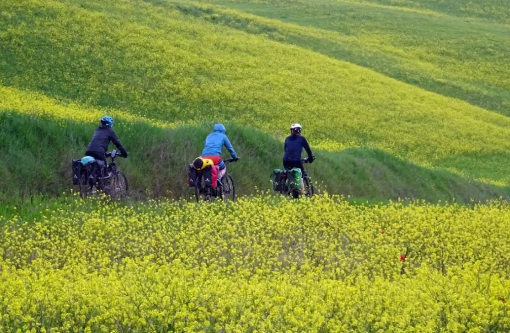 voyage à vélo en toscane en italie