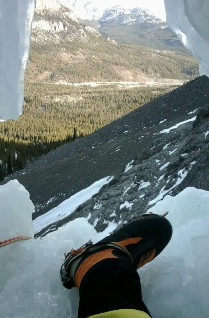 wicked panda au canada, escalade sur glace