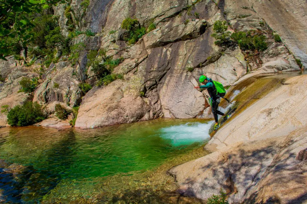 Canyon de Purcaraccia en Corse