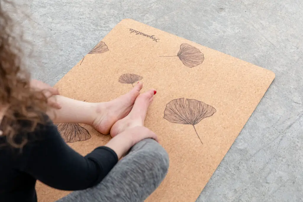 tapis de yoga recyclé de Yogamatata