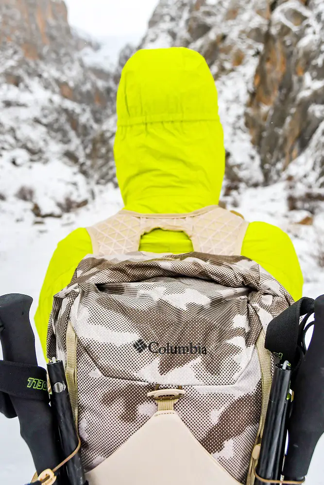 Test du sac à dos Columbia au Mont Taurus en Turquie