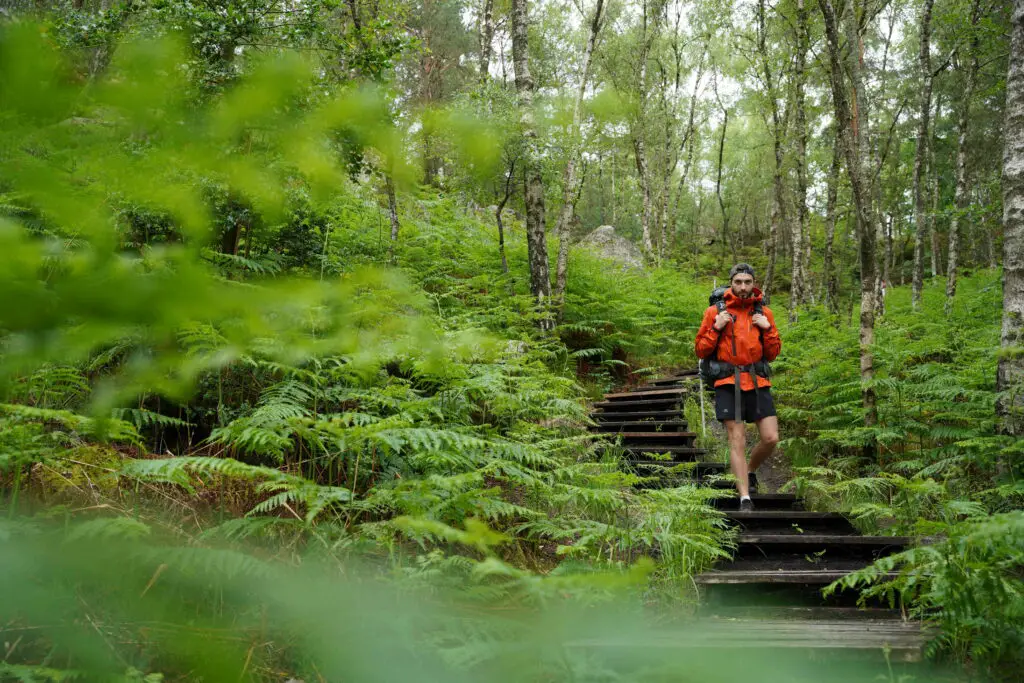 Sur la Trans'Bleausarde avec la veste Helly Hansen Odin