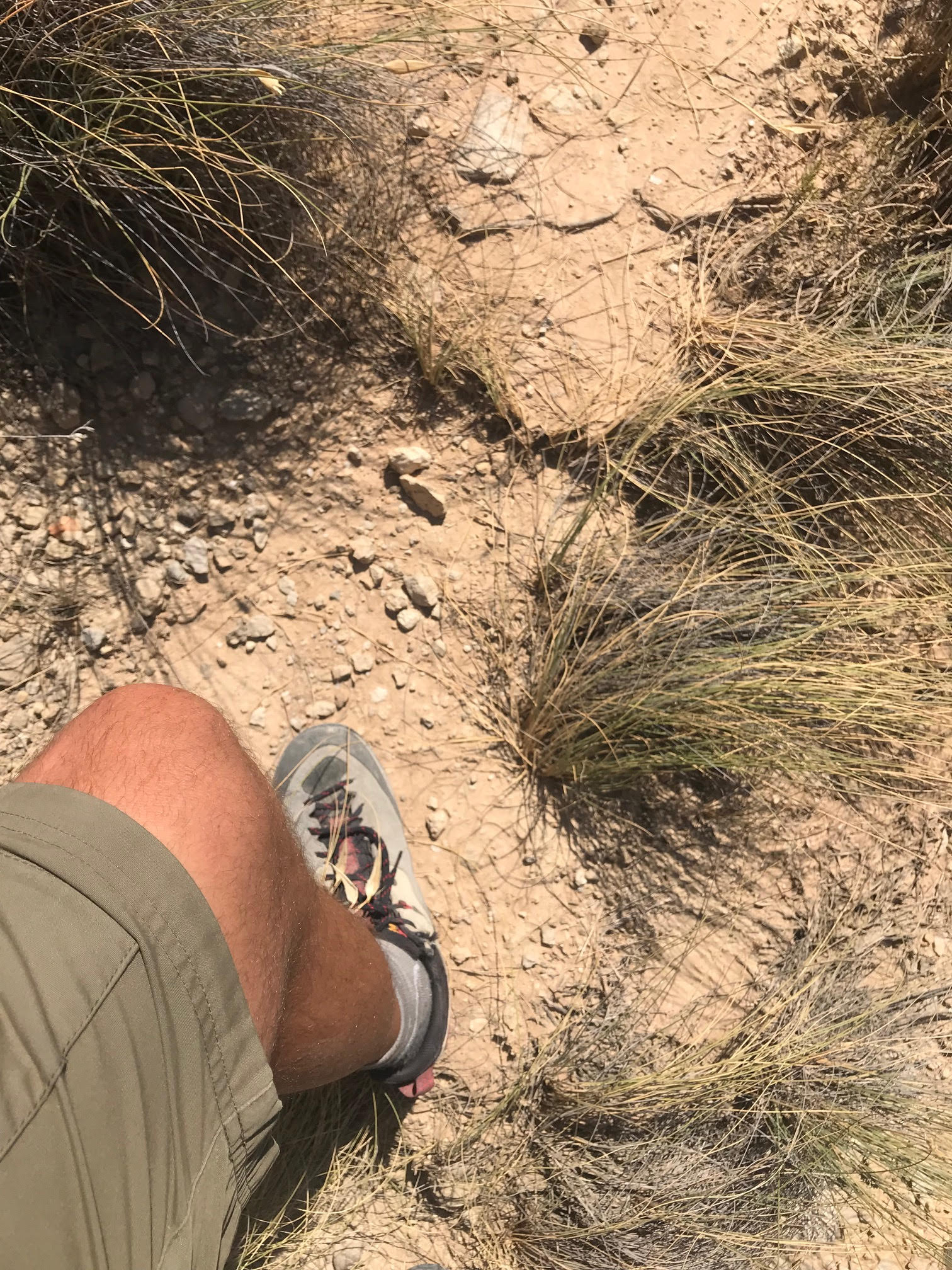 test et avis des chaussures approach Garmont dans le désert des bardenas