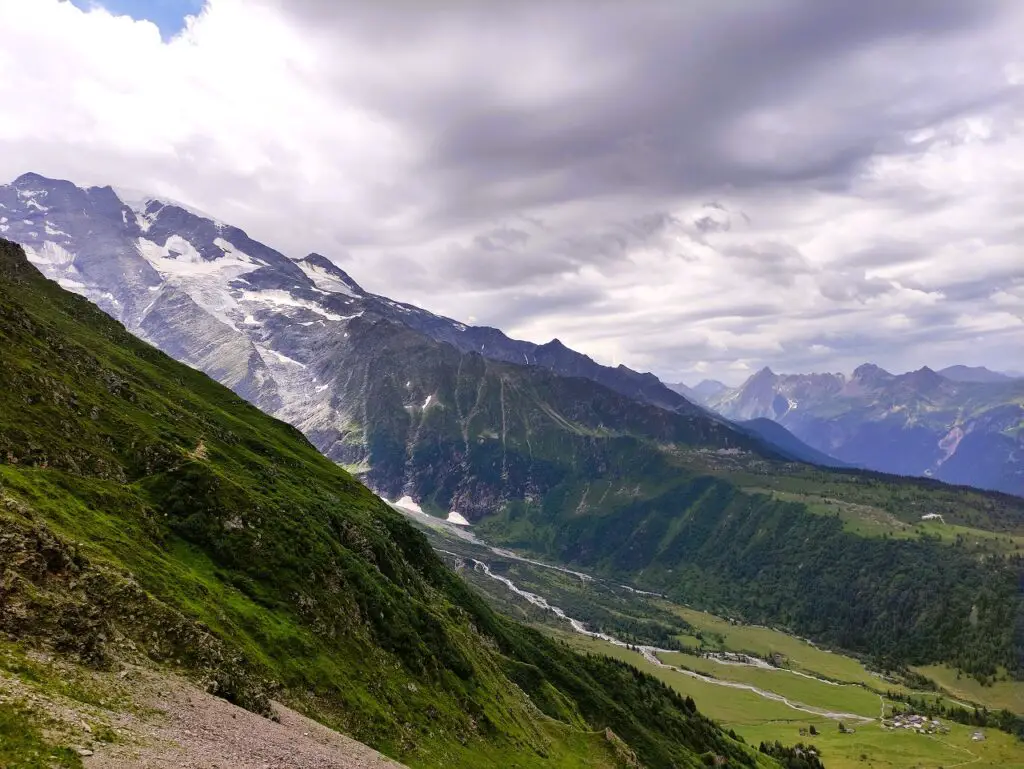 tour du Mont-Blanc col de tricot