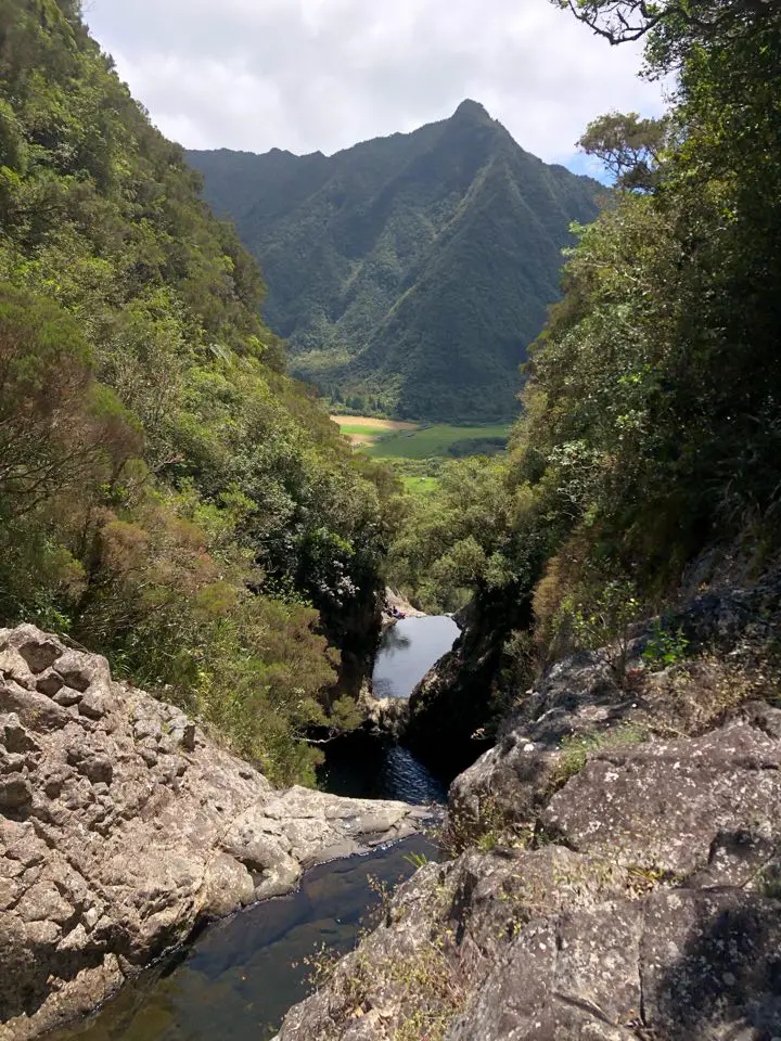 Canyon du bras noir à la réunion