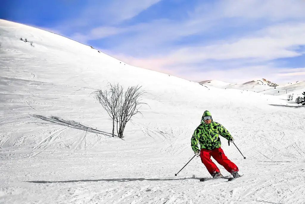 Les joies du ski alpin