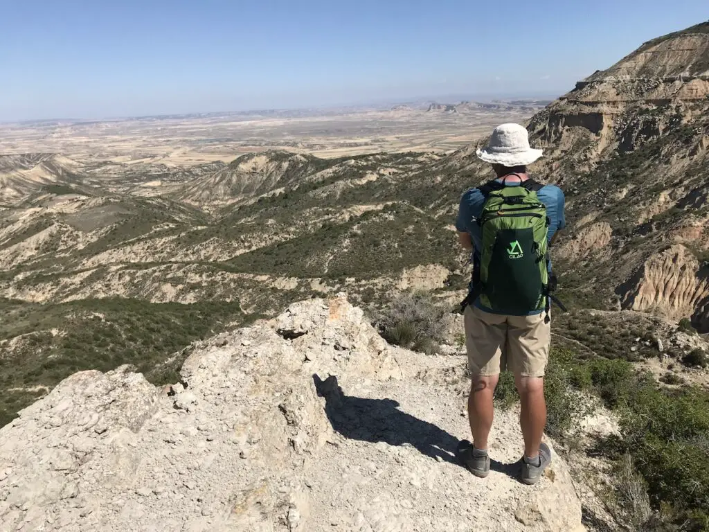 5 jours de randonner dans le desert des bardenas reales en espagne pour tester le sac à dos CIALO OMEGA 30