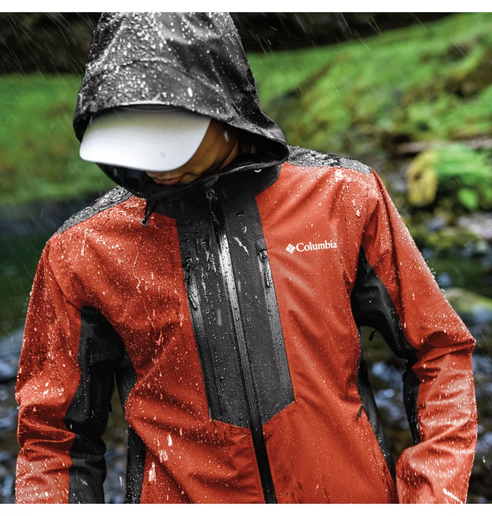 Veste Peak Creek de Columbia sous la pluie