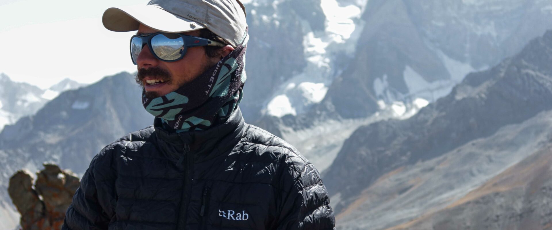 Sous le Sabzky pass (3885m)